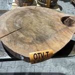 Rosewood schijf, Dikte 70mm, Ø 500mm